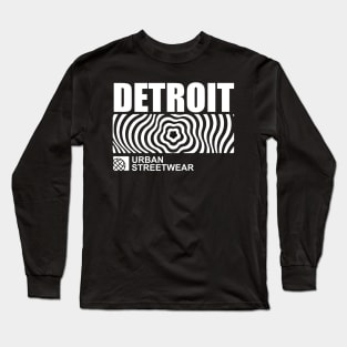 detroit urban streetwear Long Sleeve T-Shirt